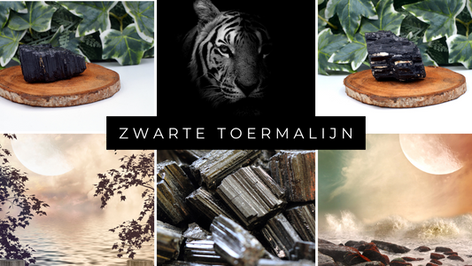 zwarte toermalijn edelsteen voor december