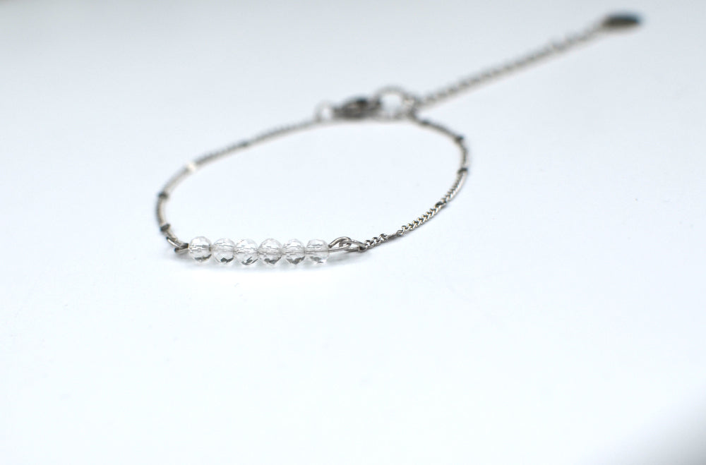 Bergkristal armband