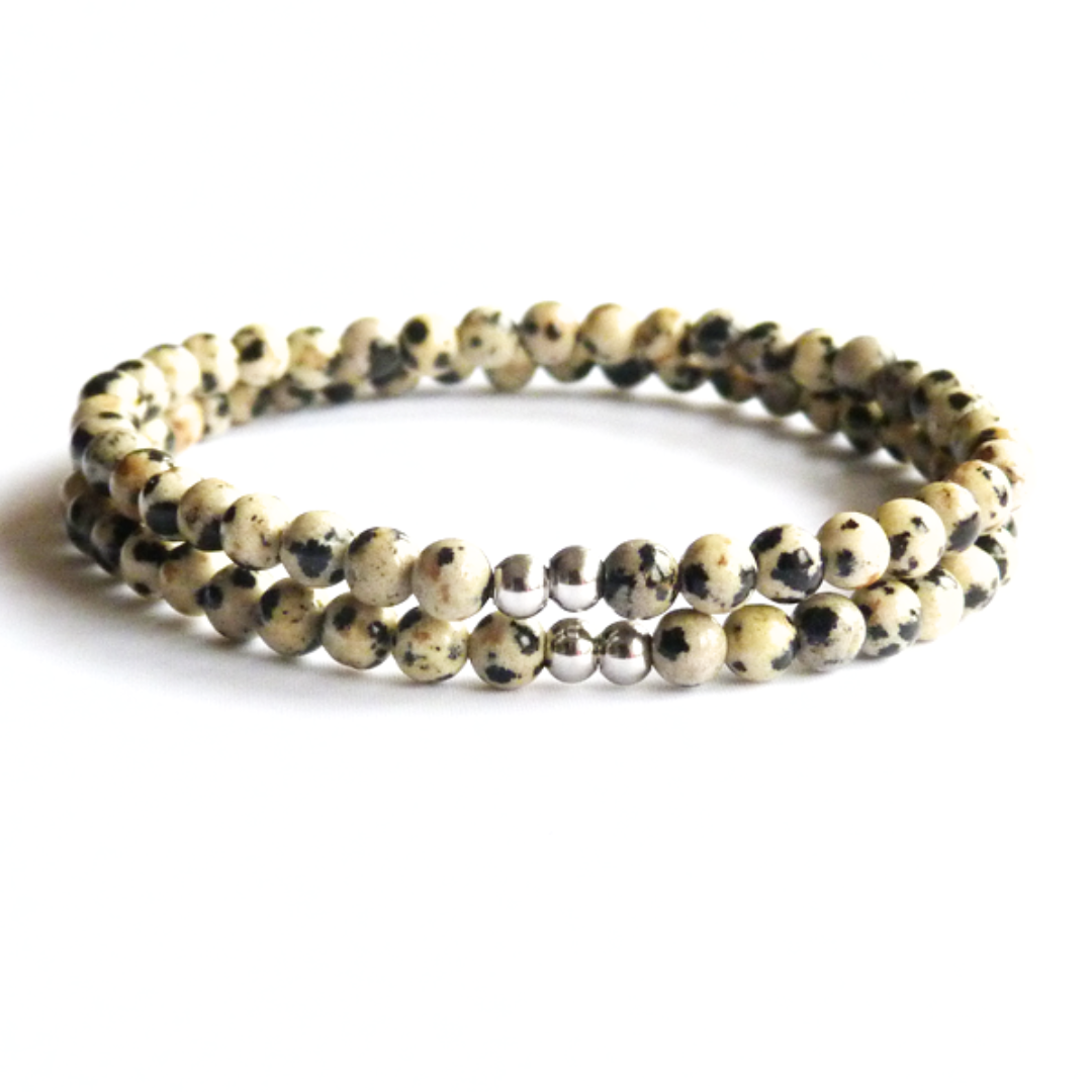 dalmatier jaspis armband