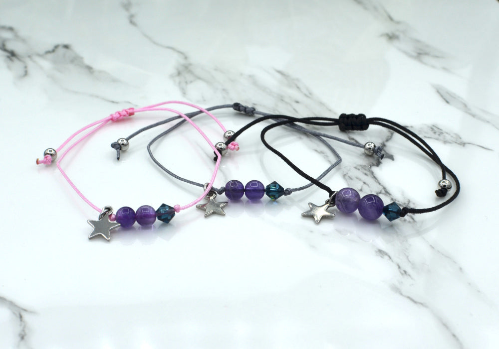 amethist armband