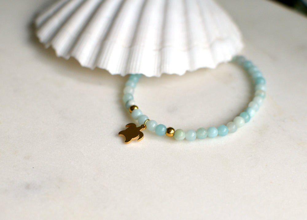 armband met schildpad hanger