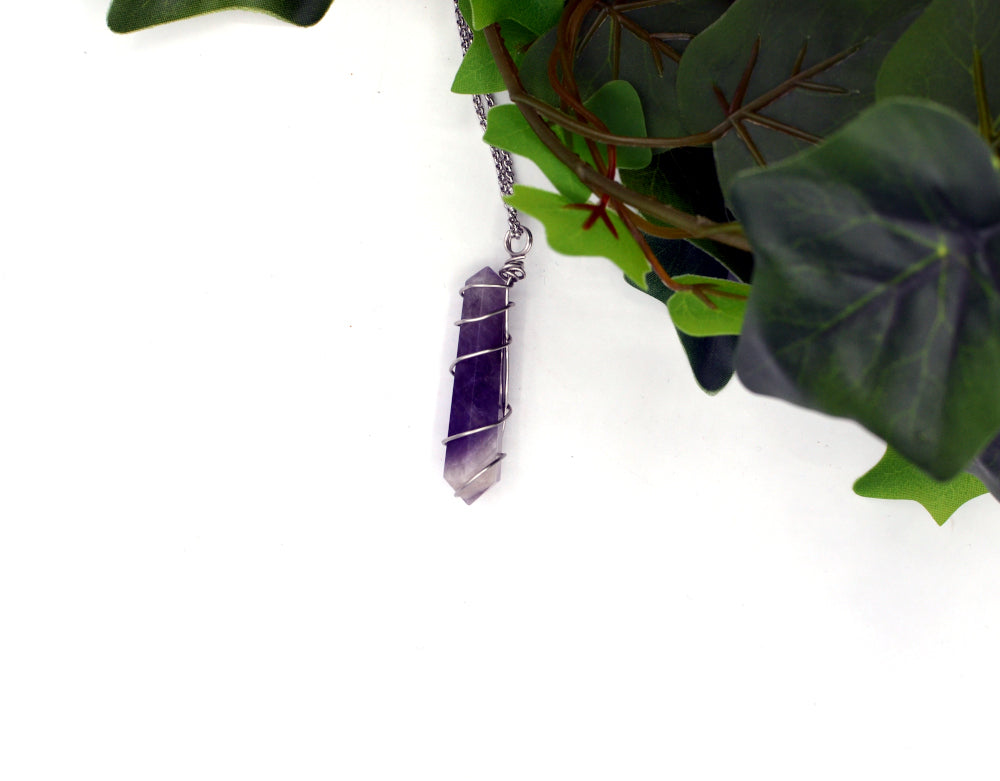 amethist ketting