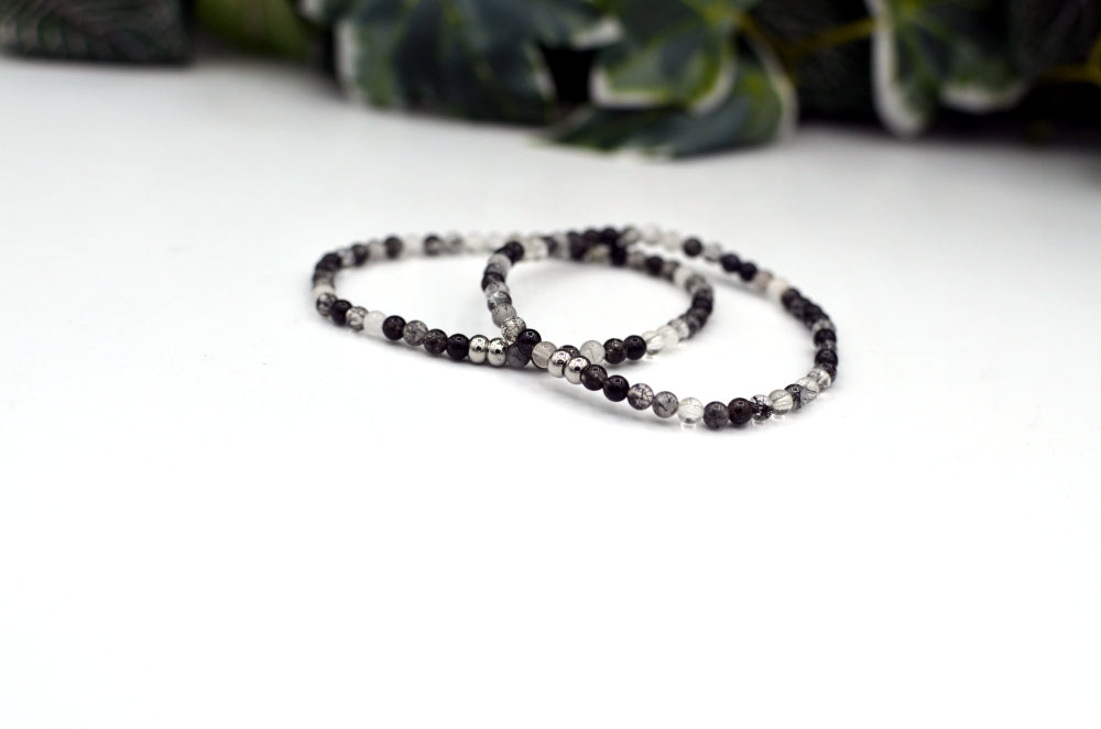 subtiele edelsteen armband