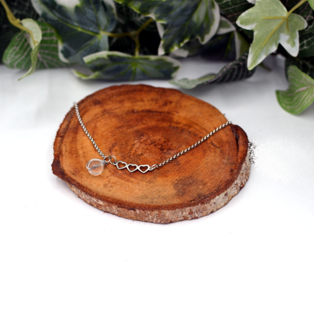 bergkristal ketting