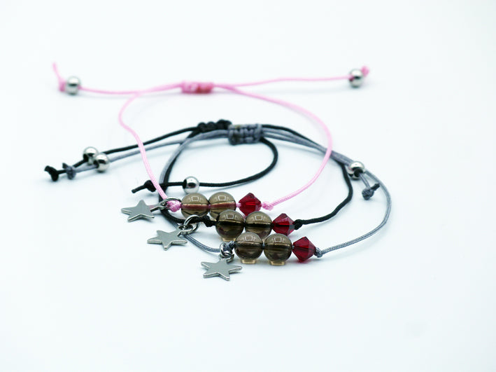 geboorte kristal armband siam