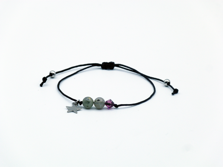 geboorte kristal armband