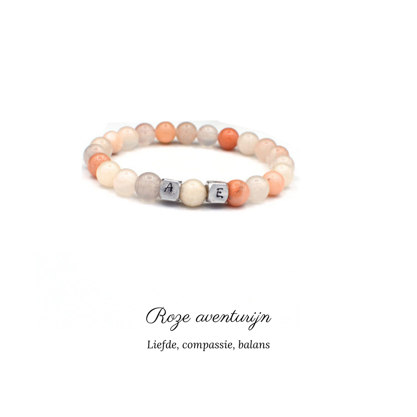 roze aventurijn armband 