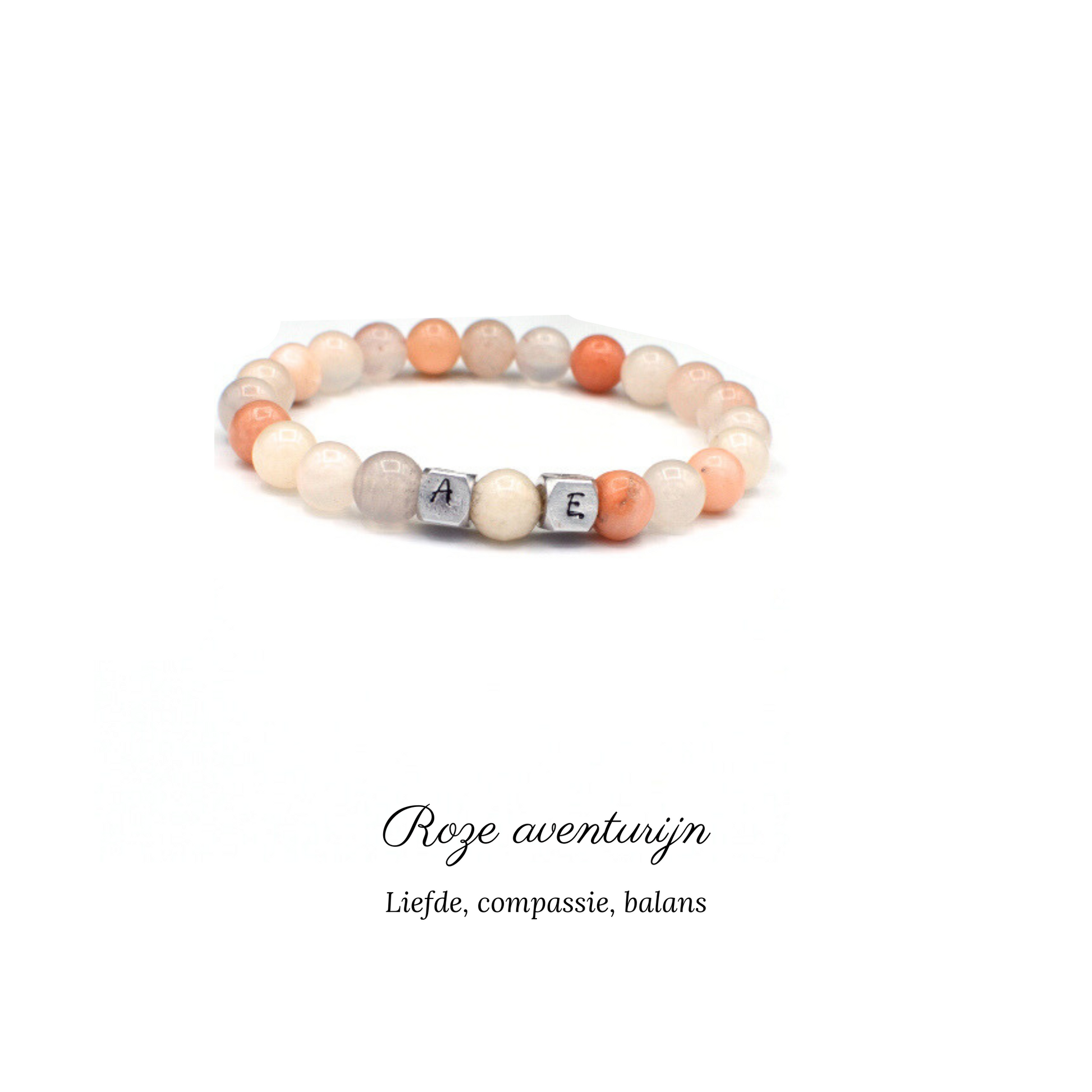 roze aventurijn armband 