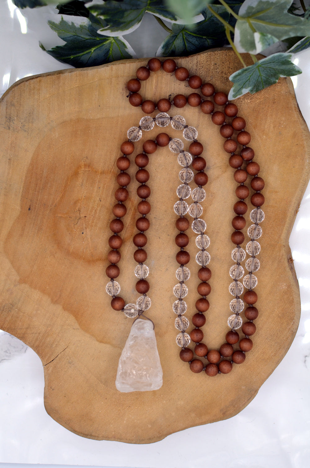 houten mala ketting 