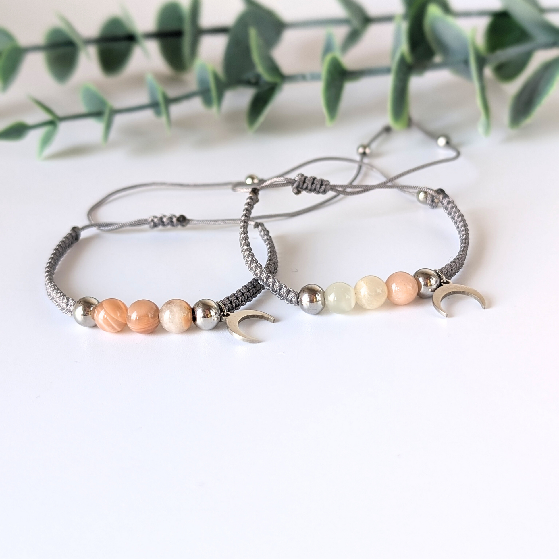 maansteen armband 