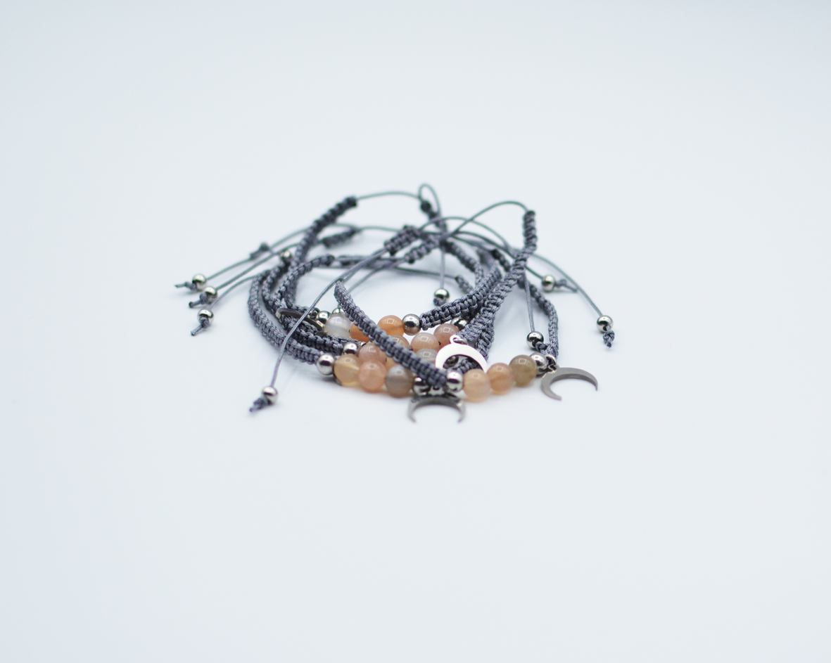 maansteen armband 