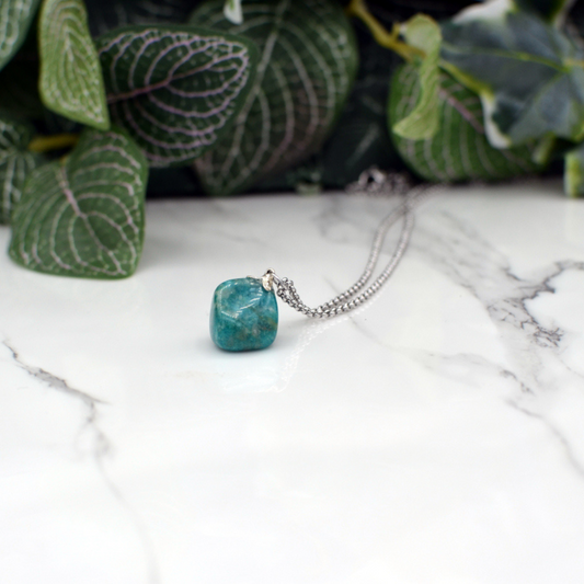 amazoniet edelsteen ketting