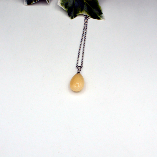 gele calciet ketting