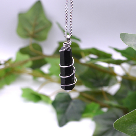 zwarte toermalijn ketting