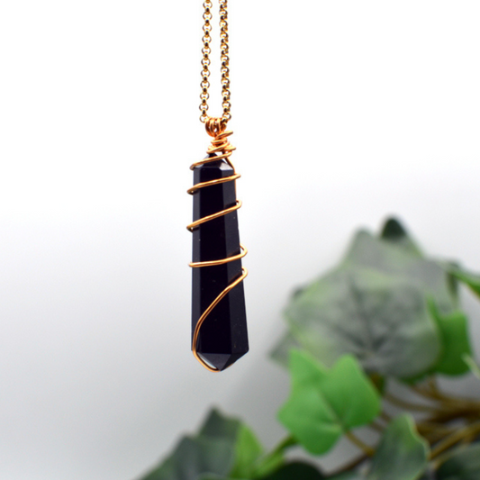 zwarte toermalijn ketting