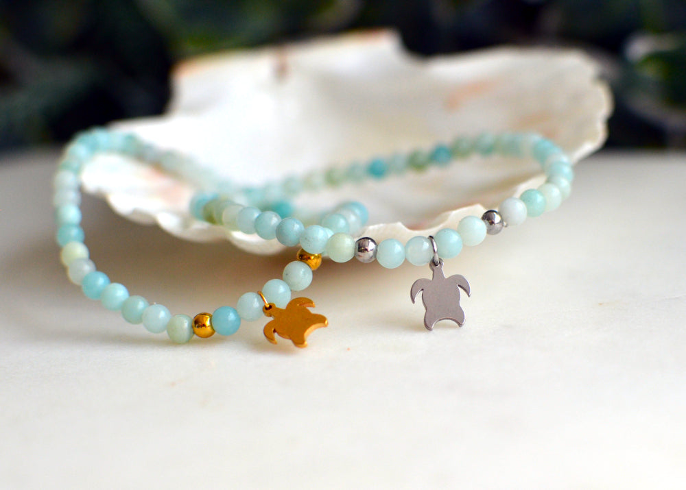 amazoniet edelsteen armband 