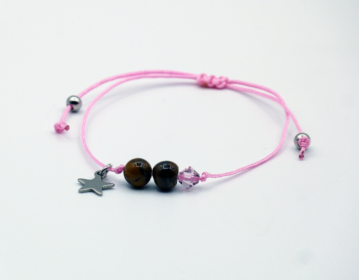 sterrenbeeld armband tijgeroog
